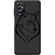 Черный чехол BoxFace Samsung Galaxy M52 (M526)  Wolf
