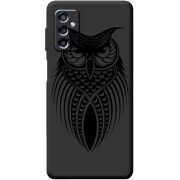 Черный чехол BoxFace Samsung Galaxy M52 (M526)  Owl