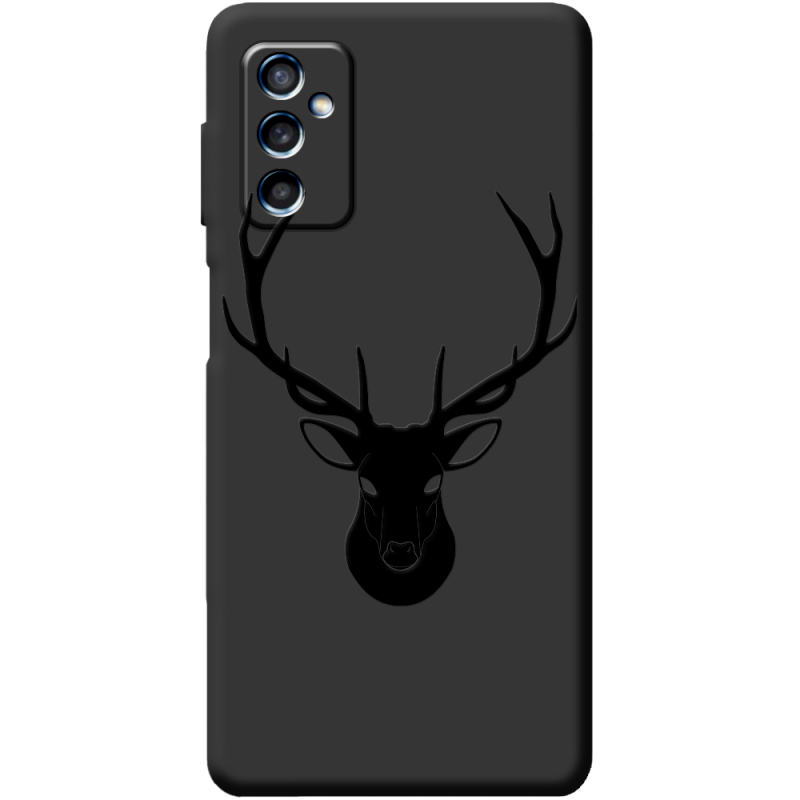 Черный чехол BoxFace Samsung Galaxy M52 (M526)  Deer