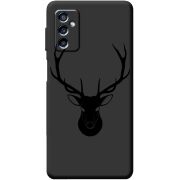 Черный чехол BoxFace Samsung Galaxy M52 (M526)  Deer