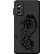 Черный чехол BoxFace Samsung Galaxy M52 (M526)  Snake