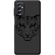Черный чехол BoxFace Samsung Galaxy M52 (M526)  Tiger