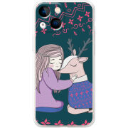 Чехол BoxFace Apple iPhone 13 mini Girl and deer