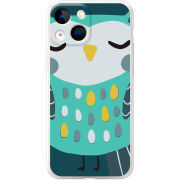 Чехол BoxFace Apple iPhone 13 mini Green Owl