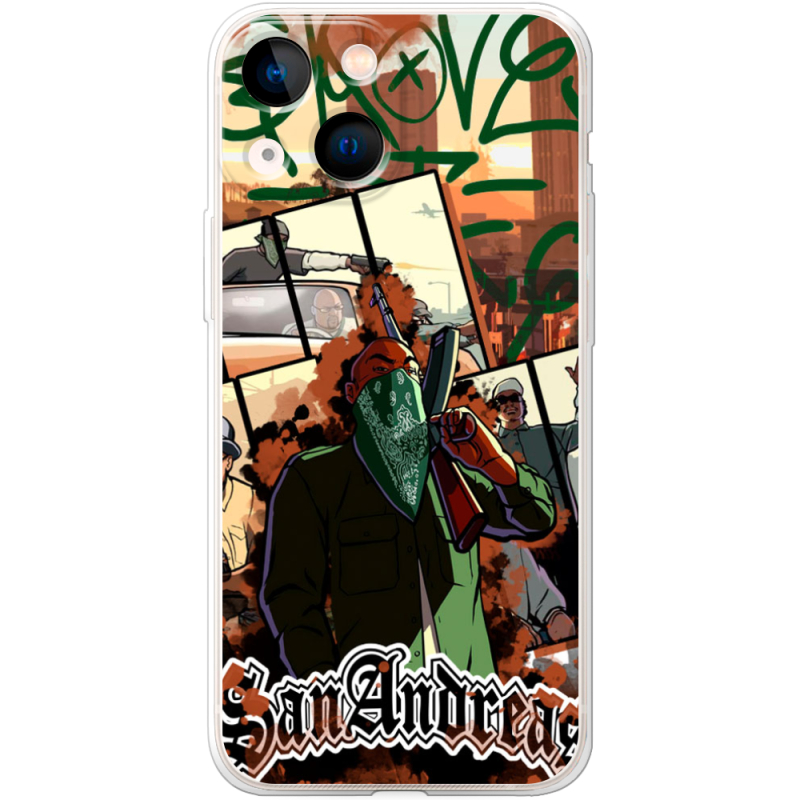 Чехол BoxFace Apple iPhone 13 mini GTA San Andreas