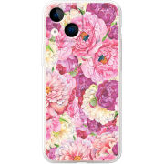 Чехол BoxFace Apple iPhone 13 mini Pink Peonies