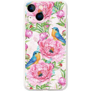 Чехол BoxFace Apple iPhone 13 mini Birds and Flowers