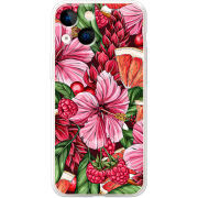 Чехол BoxFace Apple iPhone 13 mini Tropical Flowers