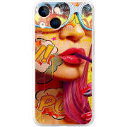 Чехол BoxFace Apple iPhone 13 mini Yellow Girl Pop Art