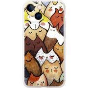 Чехол BoxFace Apple iPhone 13 mini Sleepy Cats