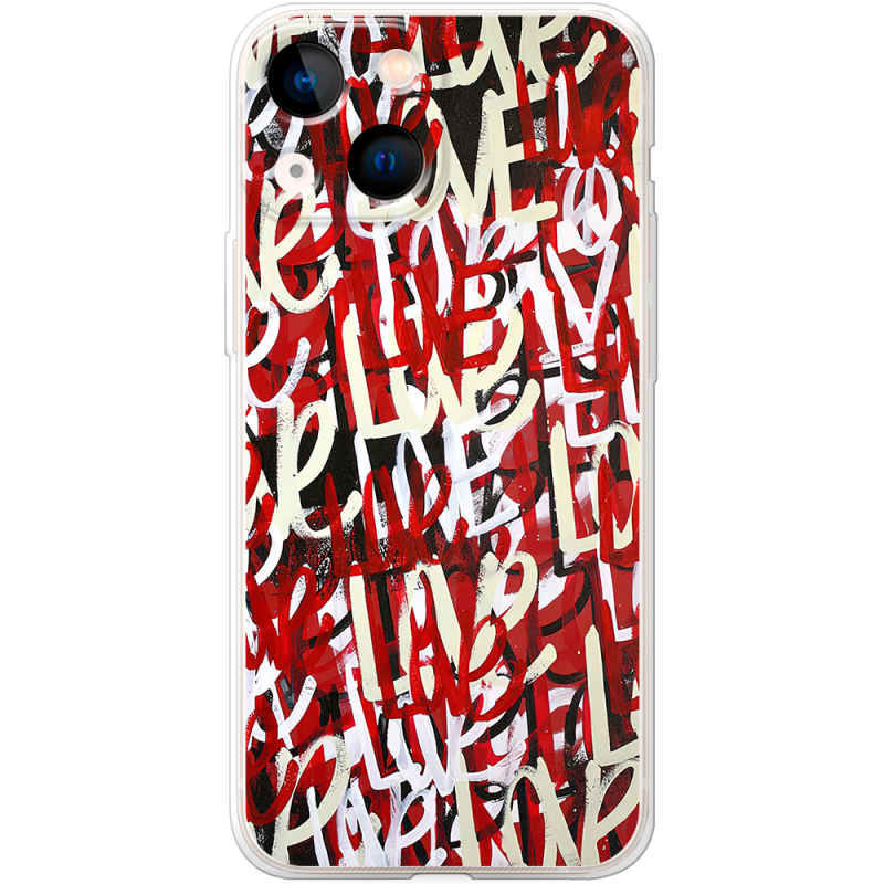 Чехол BoxFace Apple iPhone 13 mini Love Graffiti