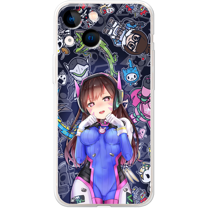 Чехол BoxFace Apple iPhone 13 mini Overwatch D.VA