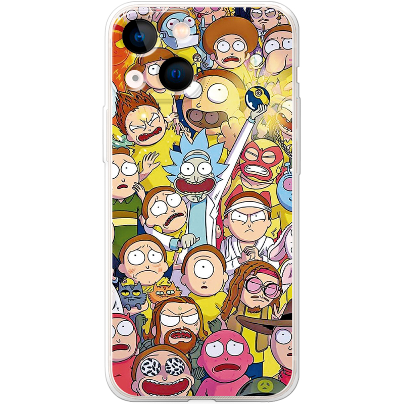 Чехол BoxFace Apple iPhone 13 mini Rick and Morty