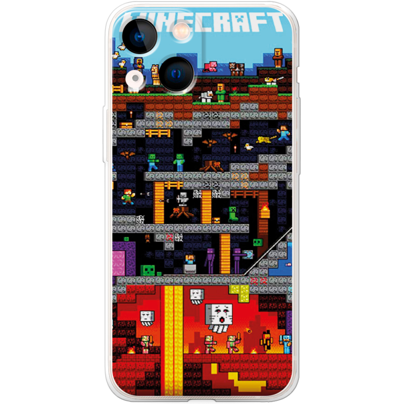 Чехол BoxFace Apple iPhone 13 mini Minecraft Lode Runner