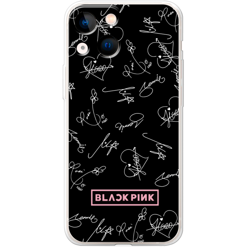 Чехол BoxFace Apple iPhone 13 mini Blackpink автограф