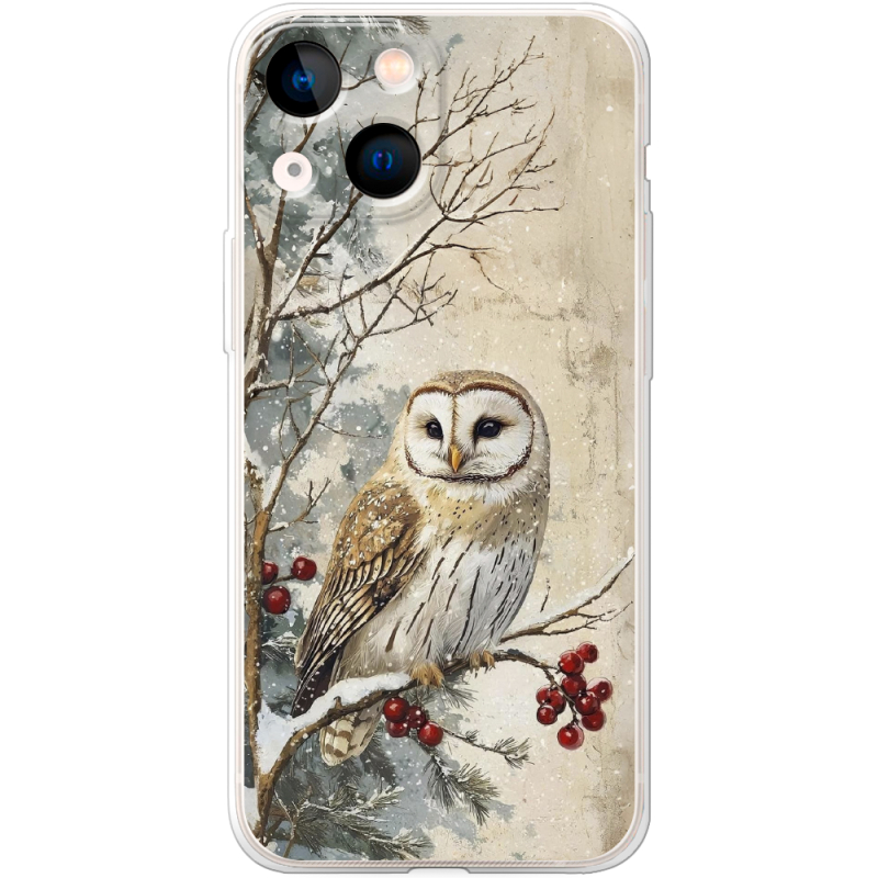 Чехол BoxFace Apple iPhone 13 mini Christmas Owl