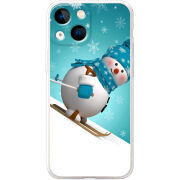 Чехол BoxFace Apple iPhone 13 mini Skier Snowman