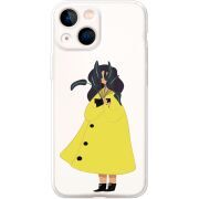 Прозрачный чехол BoxFace Apple iPhone 13 mini Just a Girl