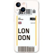 Прозрачный чехол BoxFace Apple iPhone 13 mini Ticket London