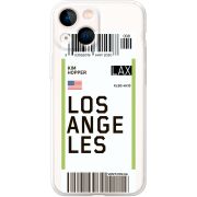 Прозрачный чехол BoxFace Apple iPhone 13 mini Ticket Los Angeles