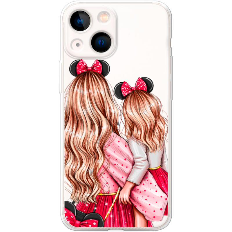 Прозрачный чехол BoxFace Apple iPhone 13 mini Mouse Girls