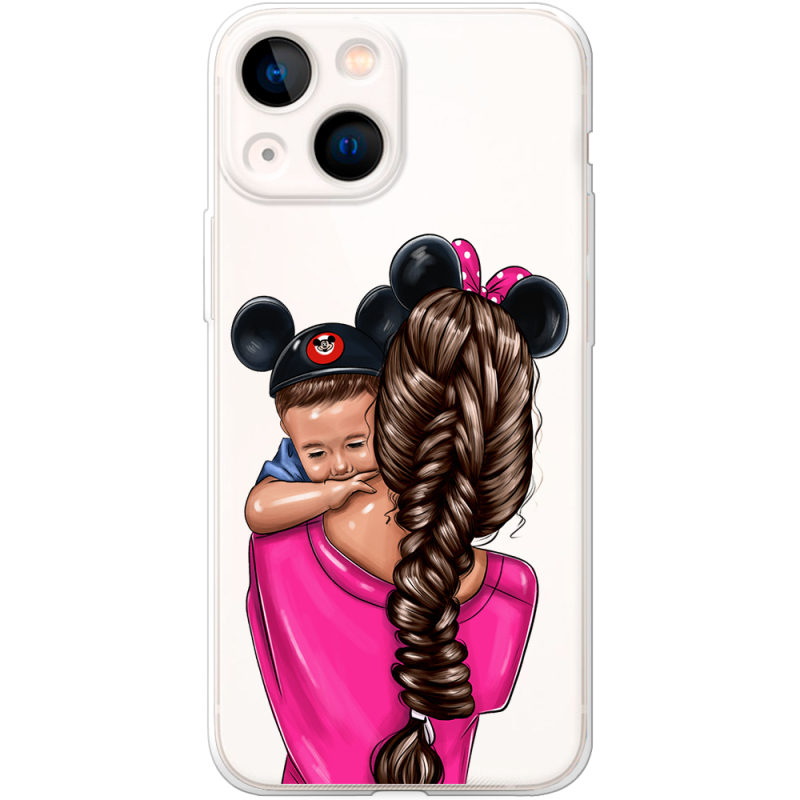 Прозрачный чехол BoxFace Apple iPhone 13 mini Mouse Mommy