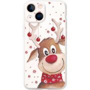 Прозрачный чехол BoxFace Apple iPhone 13 mini Winter Deer