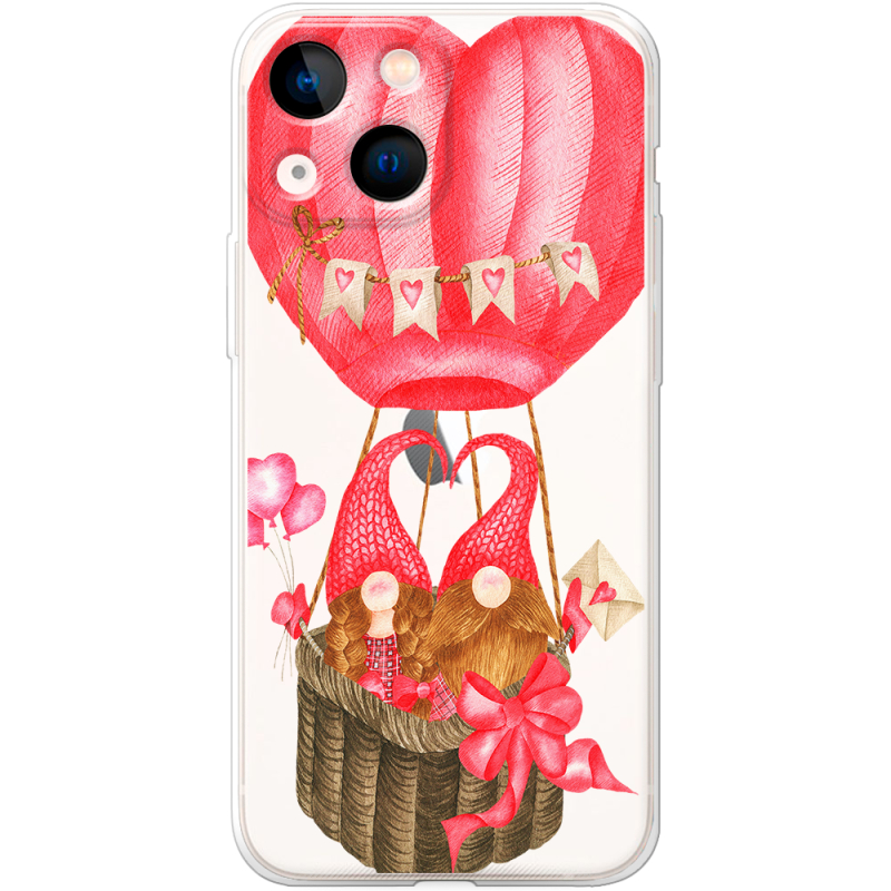 Прозрачный чехол BoxFace Apple iPhone 13 mini Valentine Dwarfs