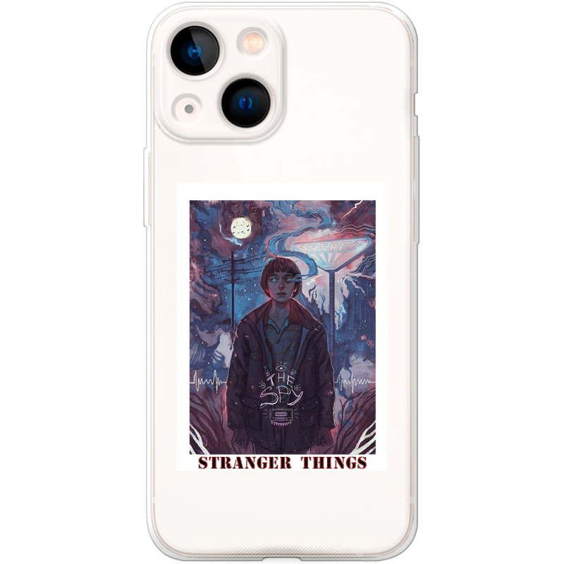 Прозрачный чехол BoxFace Apple iPhone 13 mini Stranger Things