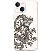 Прозрачный чехол BoxFace Apple iPhone 13 mini Chinese Dragon