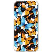 Прозрачный чехол BoxFace Apple iPhone 13 mini Butterfly Morpho