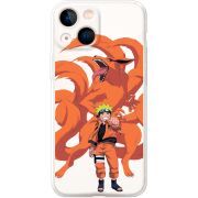 Прозрачный чехол BoxFace Apple iPhone 13 mini Naruto and Kurama