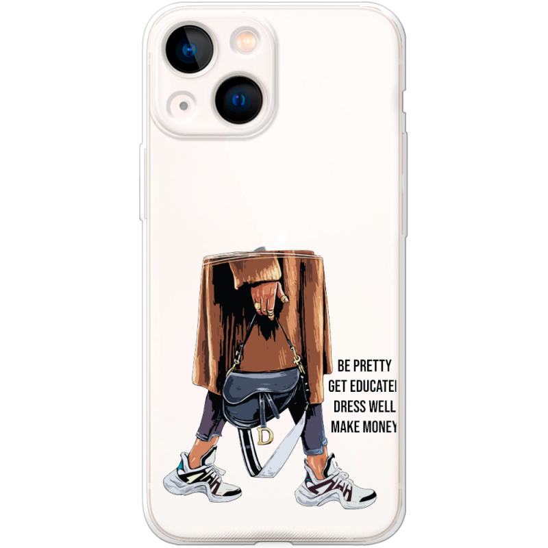 Прозрачный чехол BoxFace Apple iPhone 13 mini Motivation