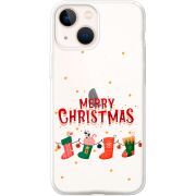 Прозрачный чехол BoxFace Apple iPhone 13 mini Merry Christmas