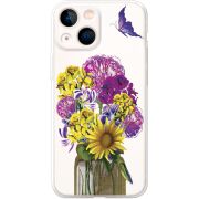 Прозрачный чехол BoxFace Apple iPhone 13 mini My Bouquet