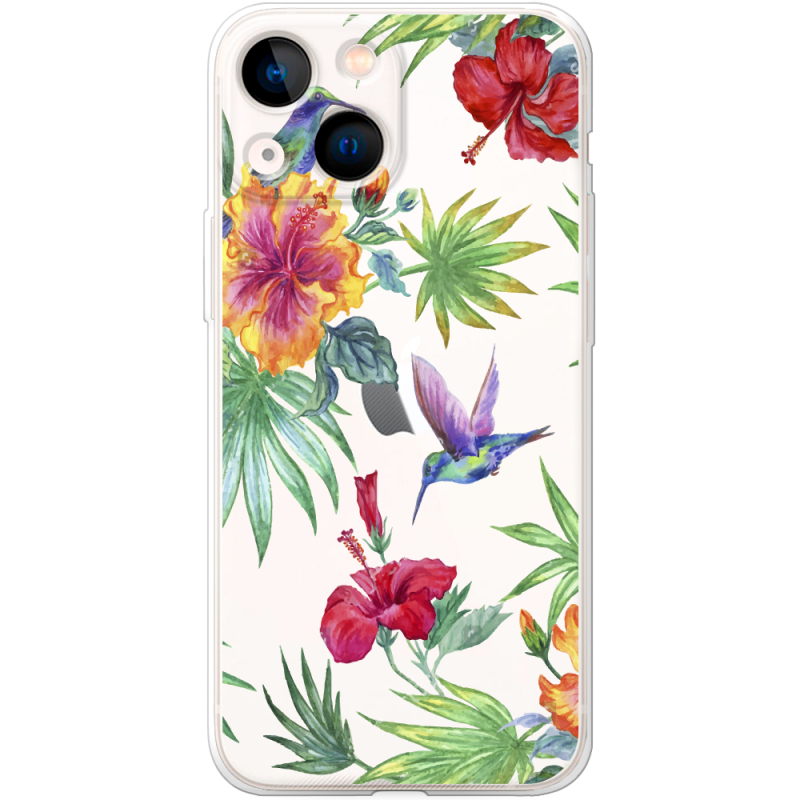 Прозрачный чехол BoxFace Apple iPhone 13 mini Tropical