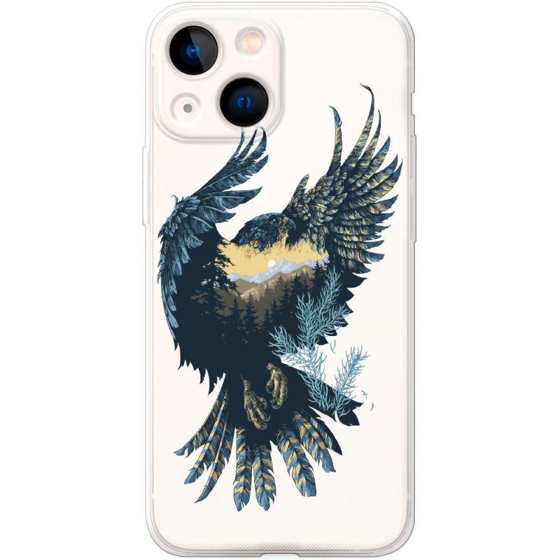 Прозрачный чехол BoxFace Apple iPhone 13 mini Eagle