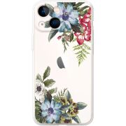 Прозрачный чехол BoxFace Apple iPhone 13 mini Floral