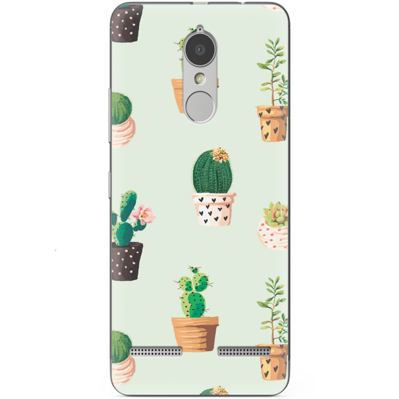 Чехол Uprint Lenovo Vibe K6 L-green Cacti