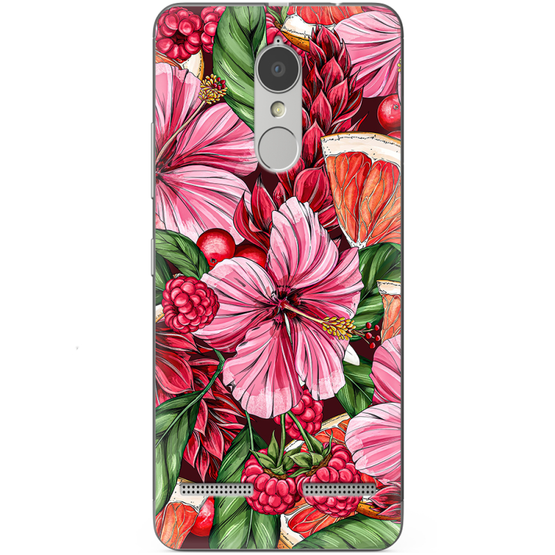 Чехол Uprint Lenovo Vibe K6 Tropical Flowers