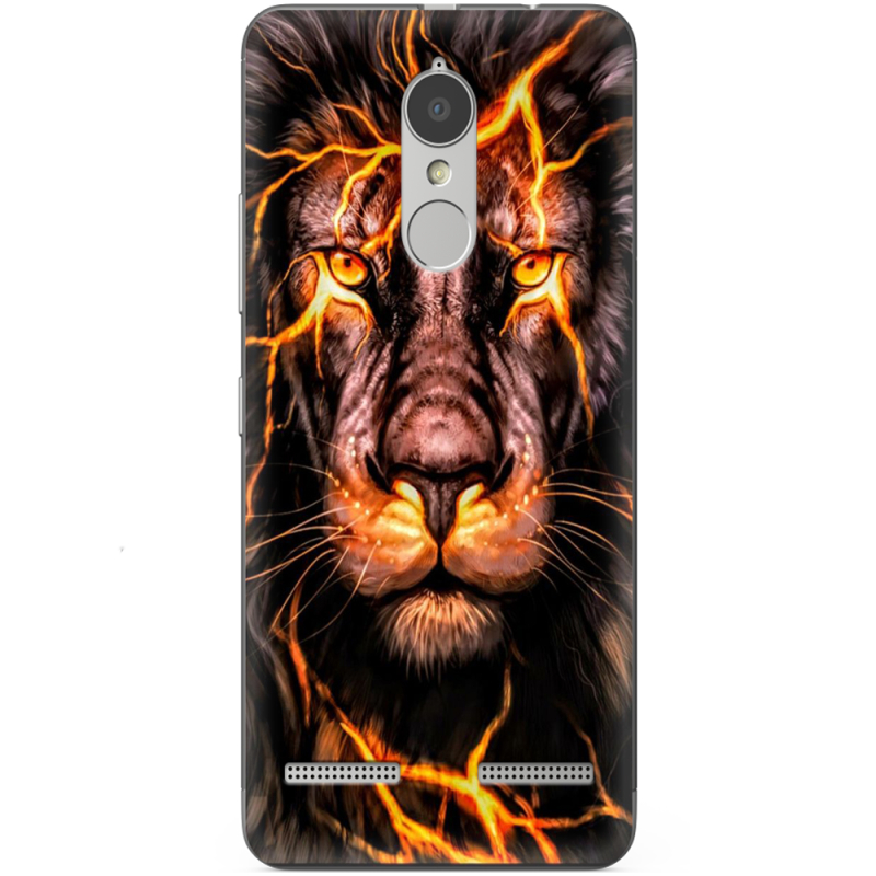 Чехол Uprint Lenovo Vibe K6 Fire Lion