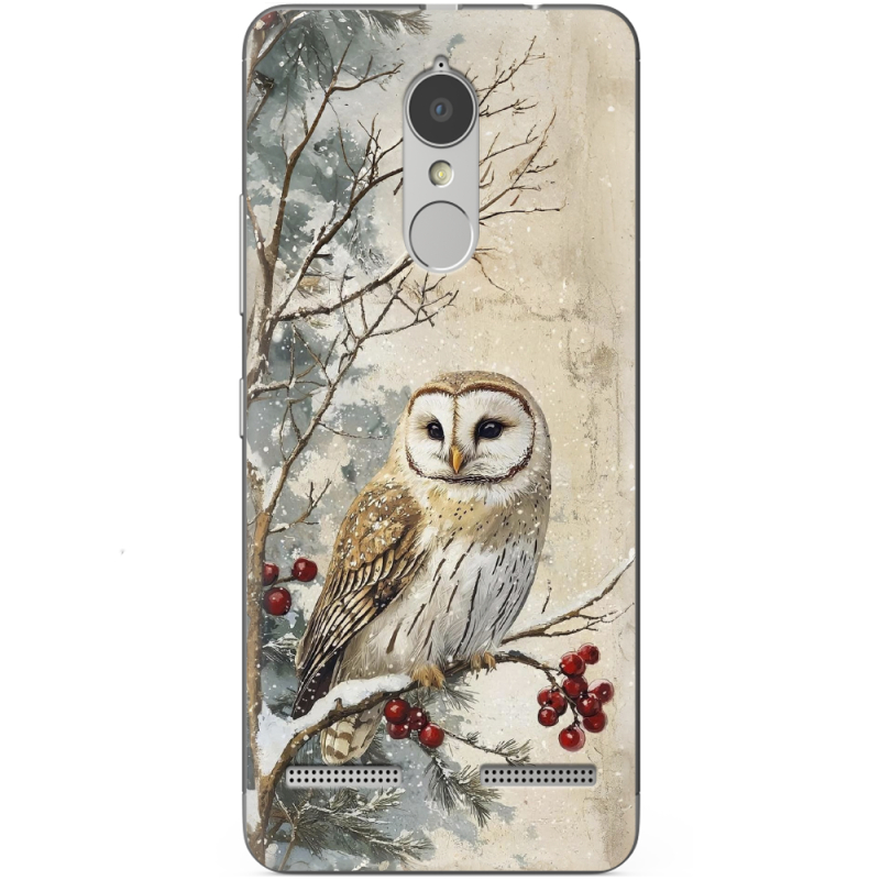 Чехол Uprint Lenovo Vibe K6 Christmas Owl