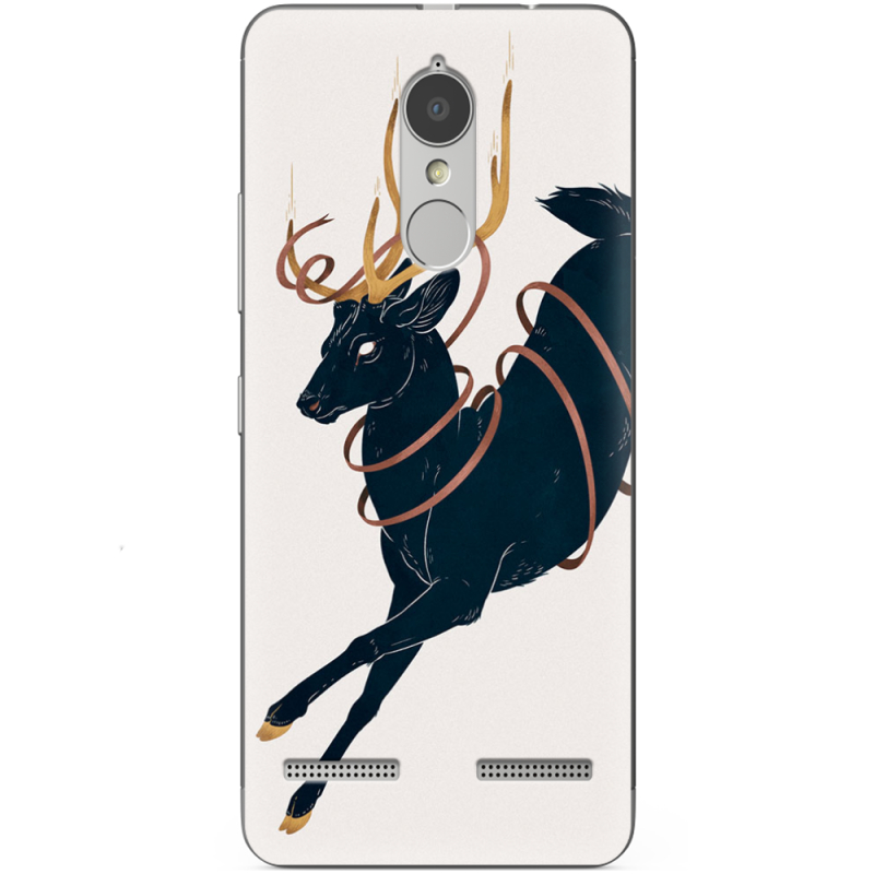 Чехол Uprint Lenovo Vibe K6 Black Deer