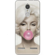 Чехол Uprint Lenovo Vibe K6 Marilyn Monroe Bubble Gum