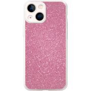 Чехол BoxFace с блёстками Apple iPhone 13 mini Розовый