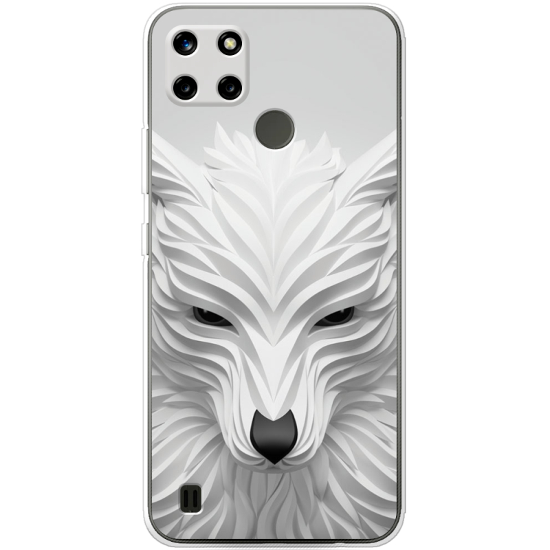 Чехол BoxFace Realme C25Y White Wolf