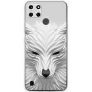 Чехол BoxFace Realme C25Y White Wolf