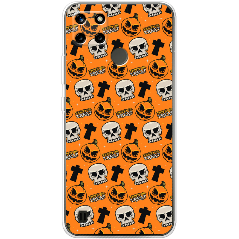 Чехол BoxFace Realme C25Y Halloween Trick or Treat