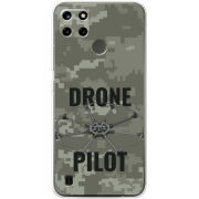 Чехол BoxFace Realme C25Y Drone Pilot