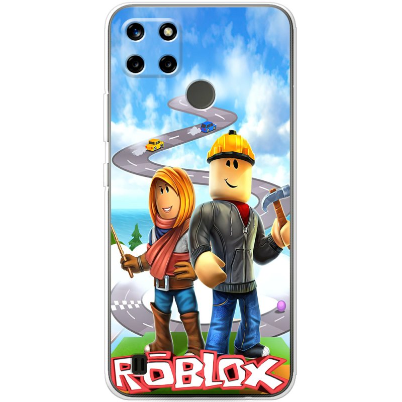 Чехол BoxFace Realme C25Y Roblox Білдерман